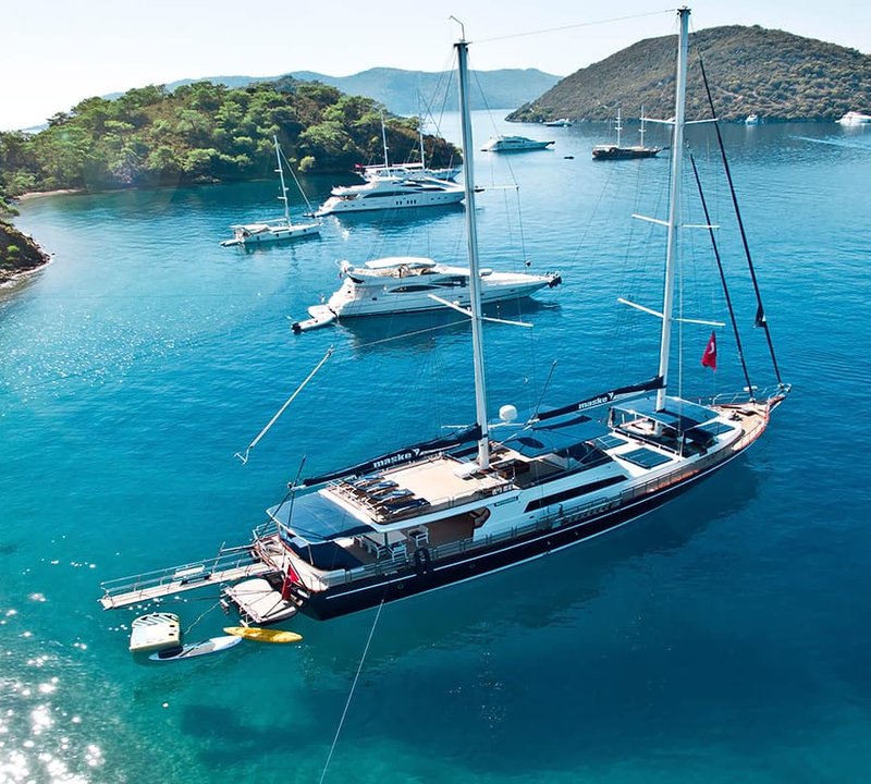 Turkish gulet MASKE II Yacht Charter Details, Luxury Gulet